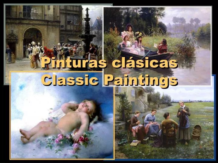 pinturas cl sicas classic paintings