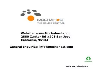MochaHost Offers Best Web business solutions