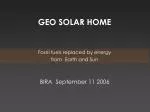 GEO SOLAR HOME - slide 1