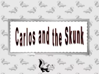 Carlos and the Skunk