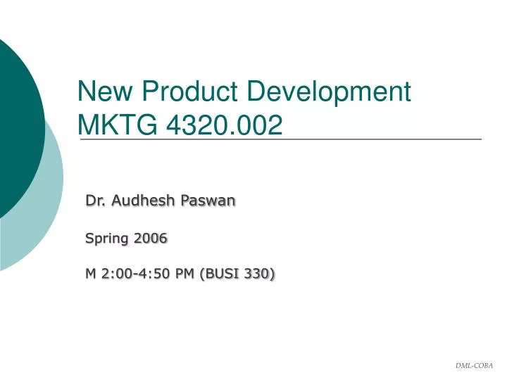 new product development mktg 4320 002