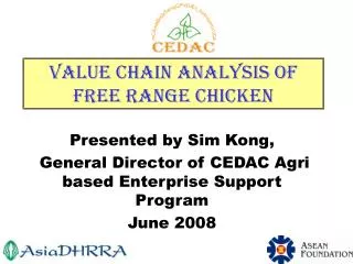Value Chain Analysis of Free Range Chicken