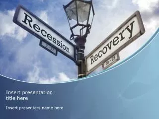 Financial Recovery Powerpoint Template
