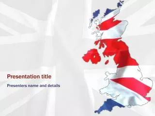 Union Jack UK Powerpoint Template