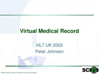 Virtual Medical Record
