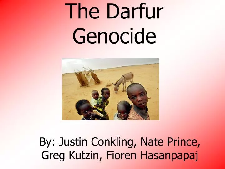 the darfur genocide