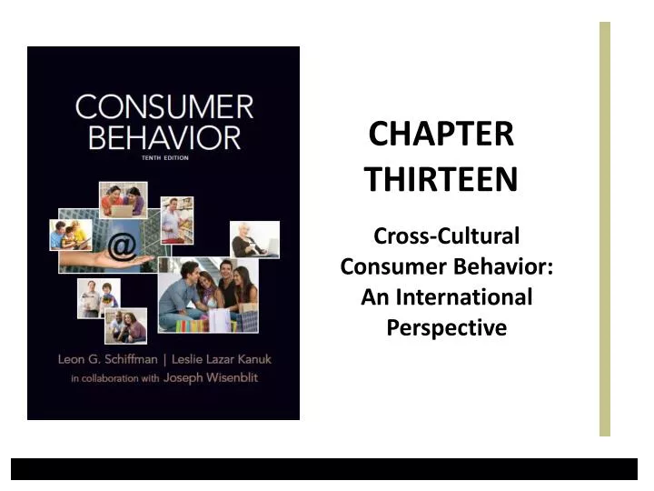 cross cultural consumer behavior an international perspective