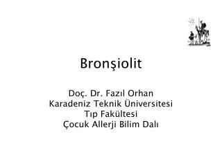 Bronşiolit