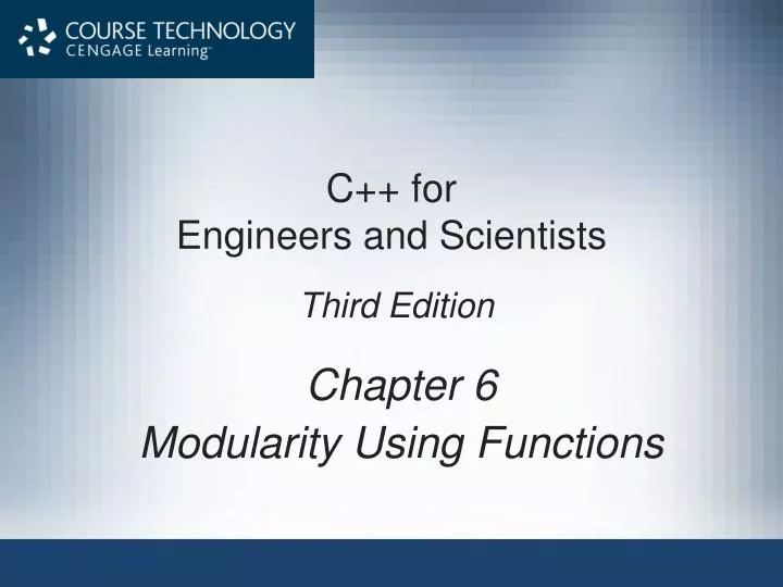 c for engineers and scientists third edition