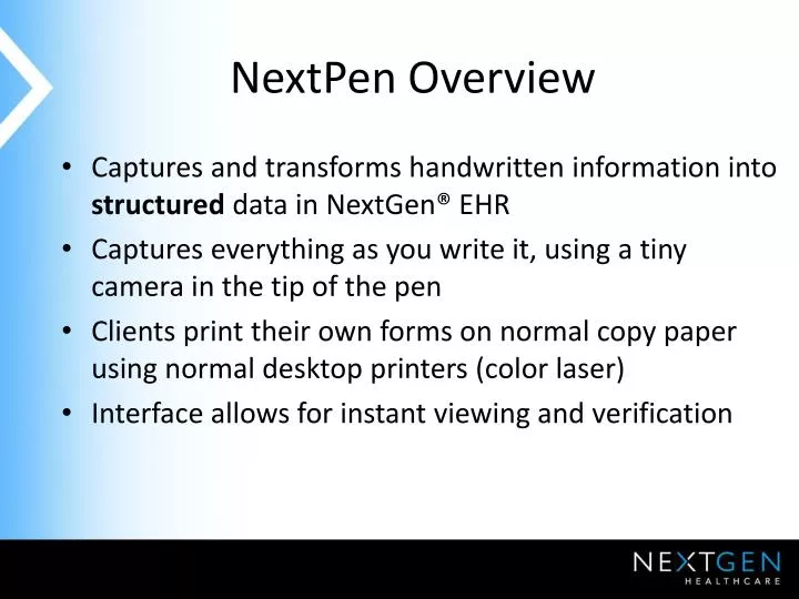 nextpen overview