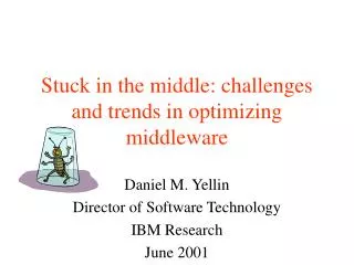 Stuck in the middle: challenges and trends in optimizing middleware