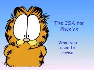 The ISA for Physics