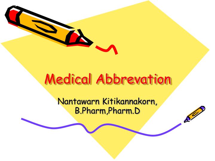 medical abbrevation