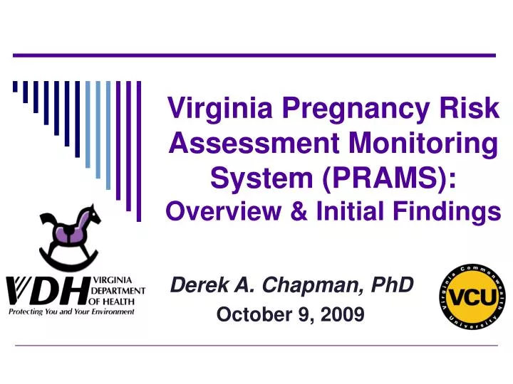 virginia pregnancy risk assessment monitoring system prams overview initial findings