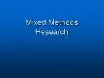 PPT - Mixed Method Research PowerPoint Presentation, Free Download - ID ...