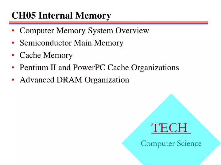 ch05 internal memory