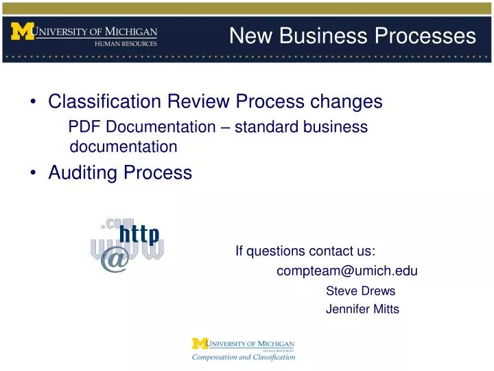 new business processes