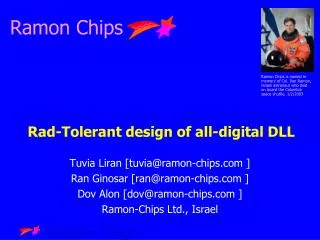 Rad-Tolerant design of all-digital DLL