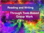 Reading and Writing - slide 1