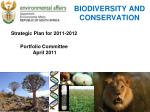 Biodiversity and conservation - slide 1