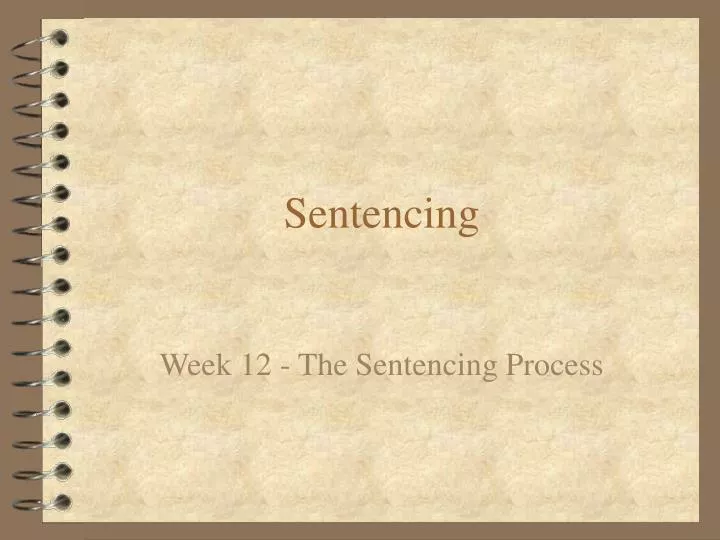 sentencing