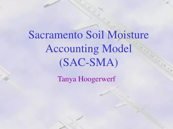 sacramento soil moisture accounting model sac sma
