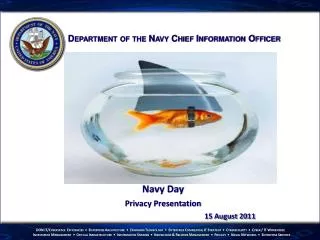 Navy Day Privacy Presentation 15 August 2011