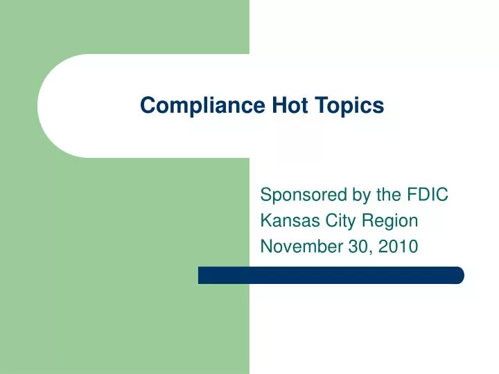 compliance hot topics