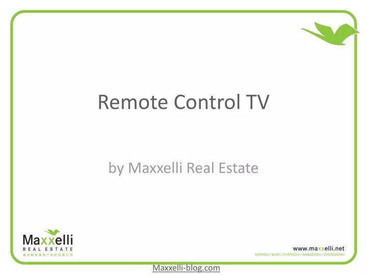 remote control tv