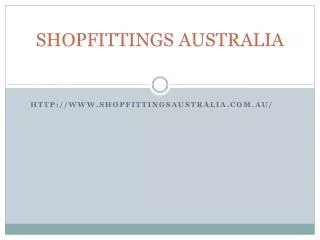 Shopfittings Australia