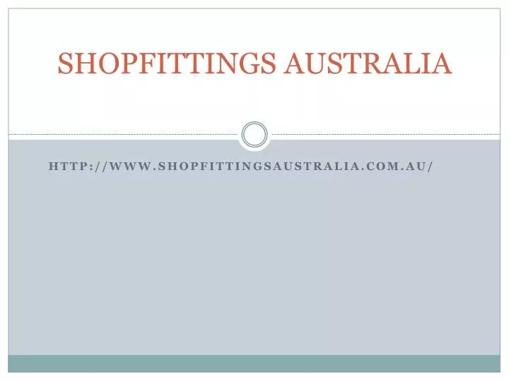 shopfittings australia
