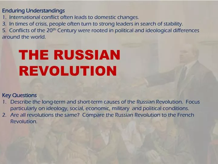 the russian revolution