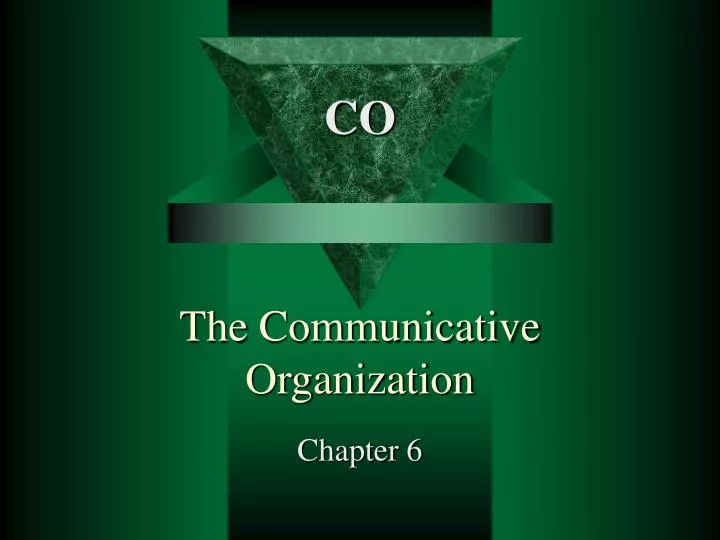 the communicative organization