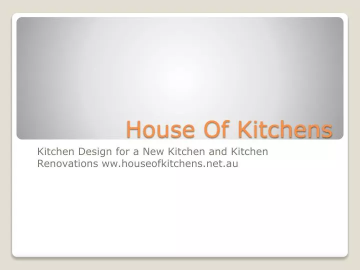 house of kitchens