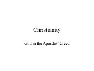 Christianity