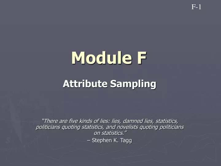 module f