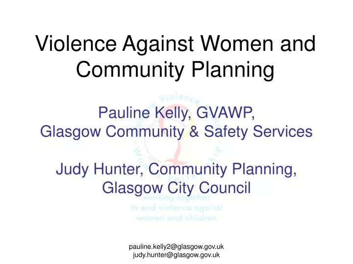 violence against women and community planning