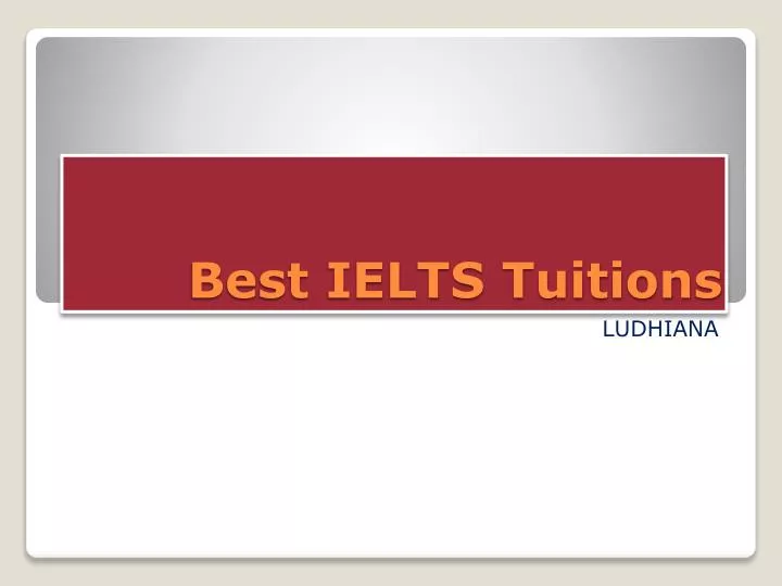 best ielts tuitions