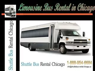 Limousine Bus Rental in Chicago