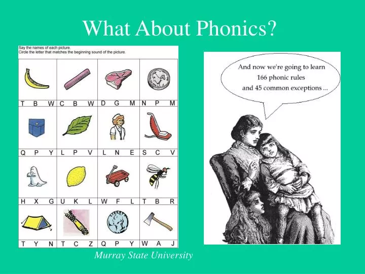 what about phonics