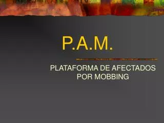 p a m