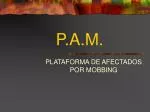 P.A.M. - slide 1