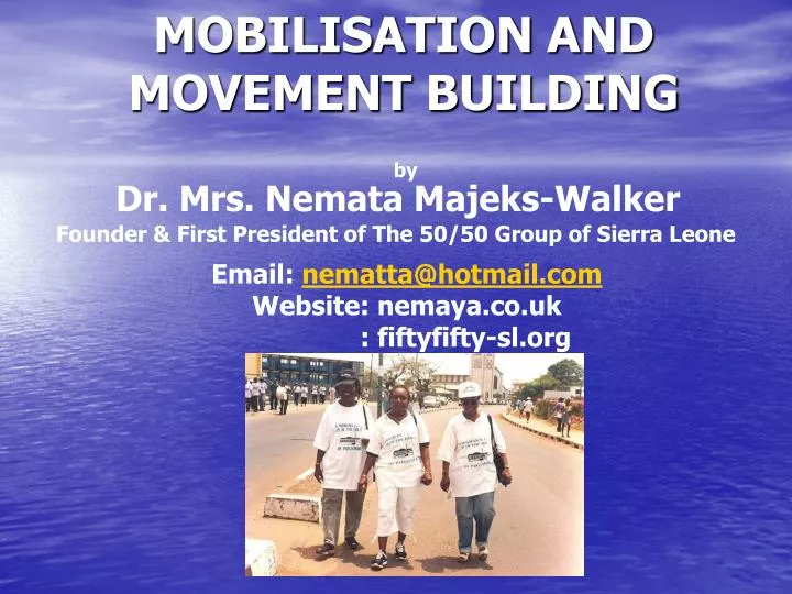 mobilisation and movement building