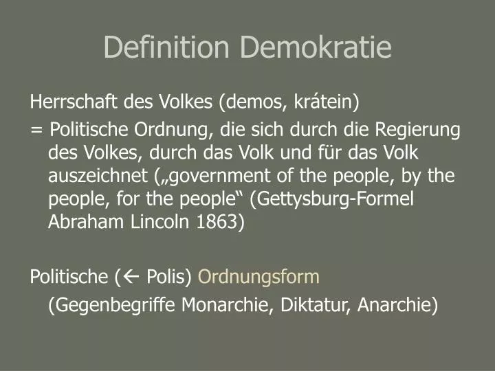 definition demokratie