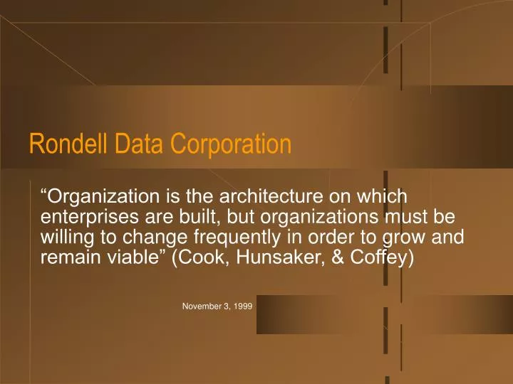 rondell data corporation