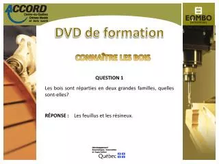 DVD de formation