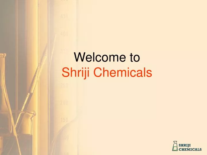 welcome to shriji chemicals