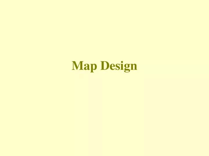 map design