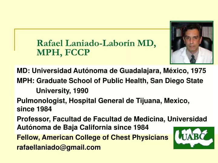 rafael laniado labor n md mph fccp