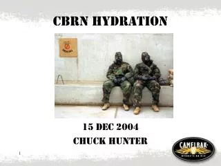 CBRN Hydration